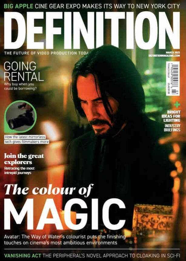 DEFINITION magazine side cover  March 2023