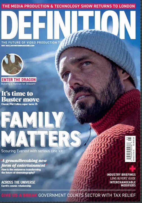 DEFINITION magazine side cover  May 2023