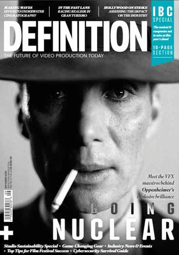 DEFINITION magazine side cover  September 2023