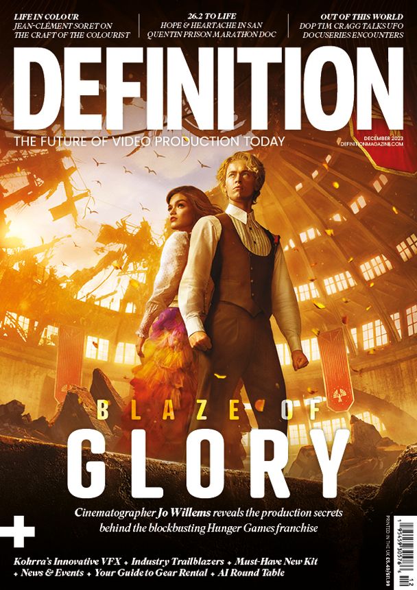 DEFINITION magazine side cover  December 2023