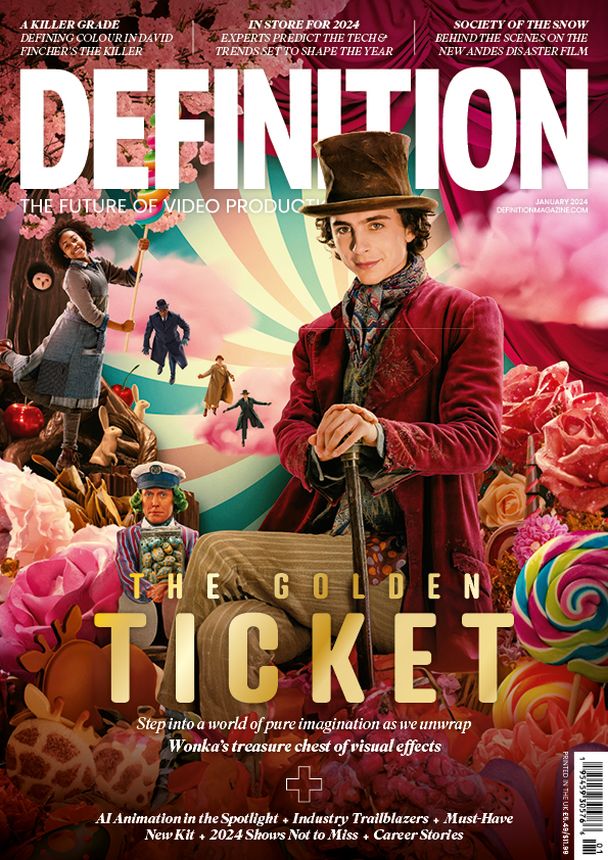 DEFINITION magazine side cover  January 2024