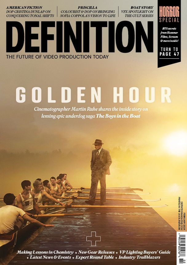 DEFINITION magazine side cover  February 2024