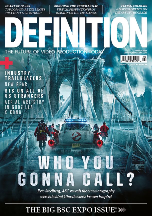 DEFINITION magazine side cover  March 2024