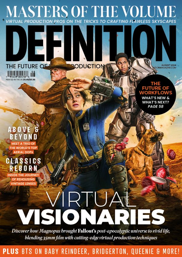 DEFINITION magazine side cover  August 2024