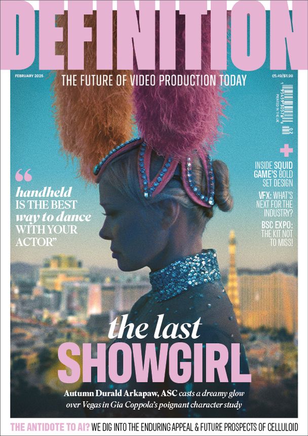DEFINITION magazine side cover  February 2025