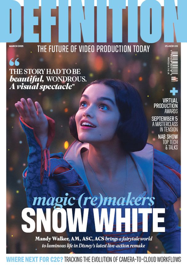 DEFINITION magazine side cover  March 2025