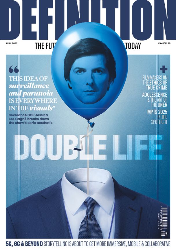 DEFINITION magazine side cover  April 2025