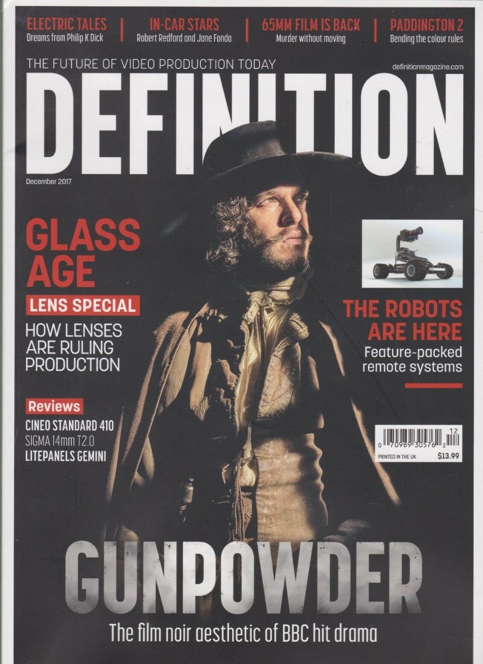DEFINITION magazine side cover  December 2017