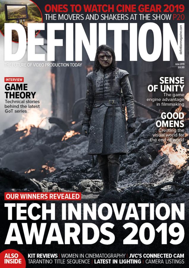 DEFINITION magazine cover  June 2019