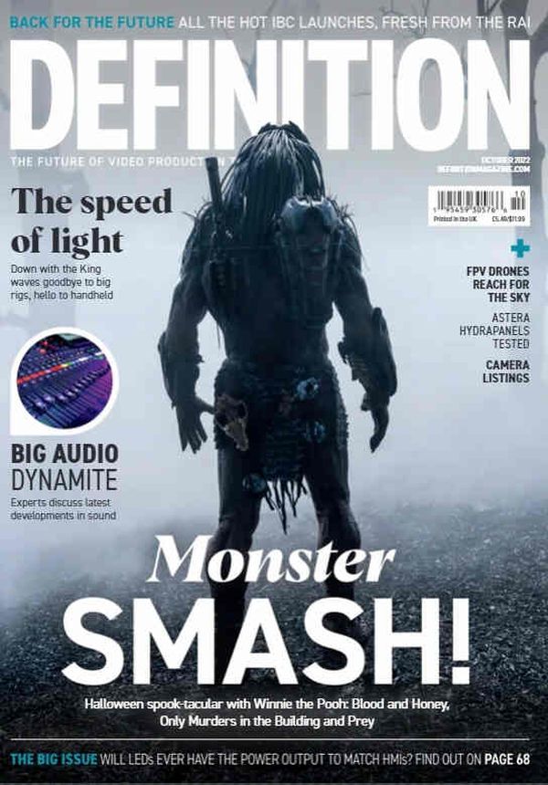 DEFINITION magazine side cover  October 2022