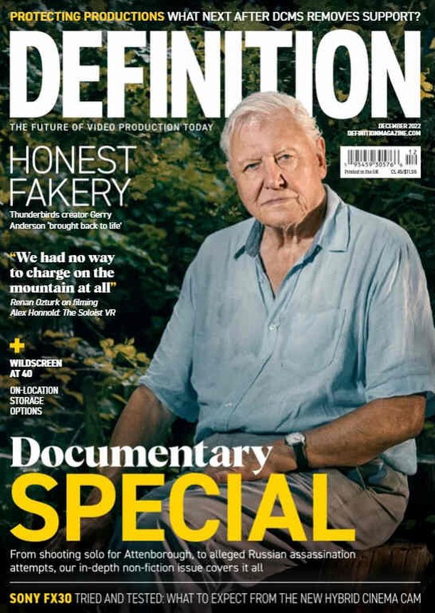 DEFINITION magazine side cover  December 2022