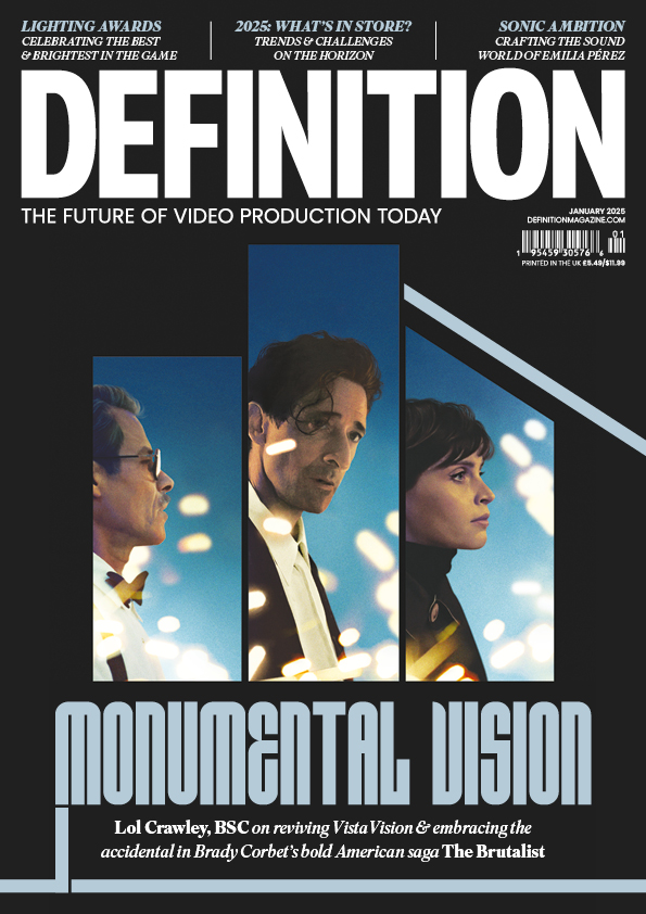 DEFINITION magazine cover  January 2025