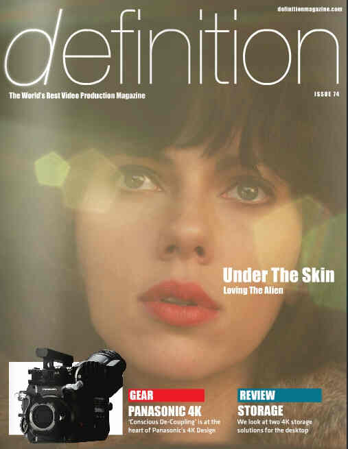DEFINITION magazine cover Issue 74  2014