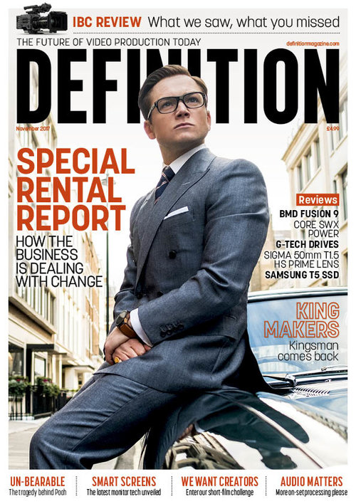 DEFINITION magazine side cover November 2017