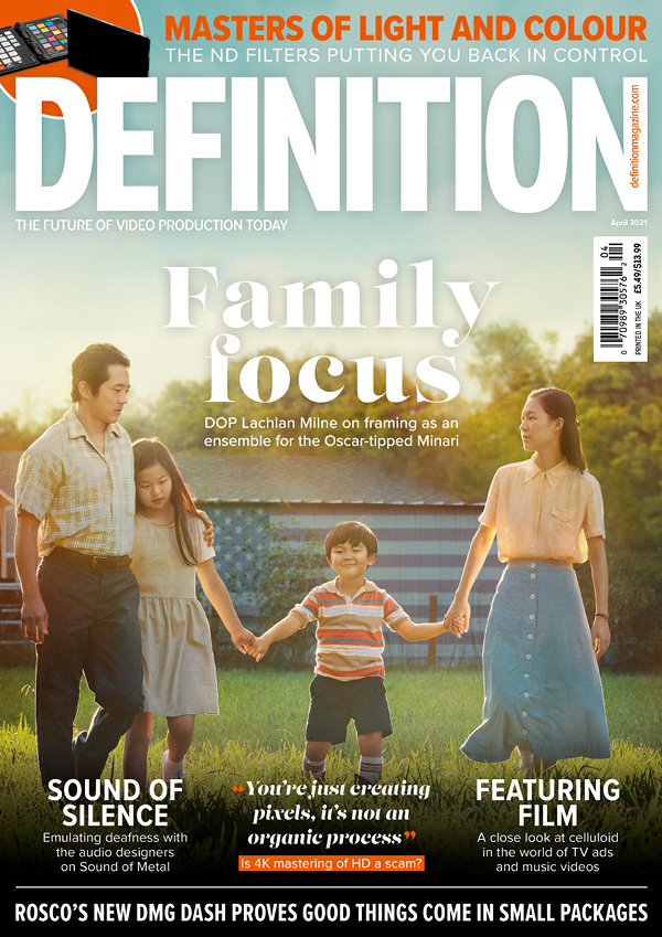 DEFINITION magazine side cover  April 2021