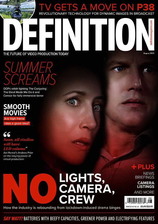 DEFINITION magazine cover  August 2021