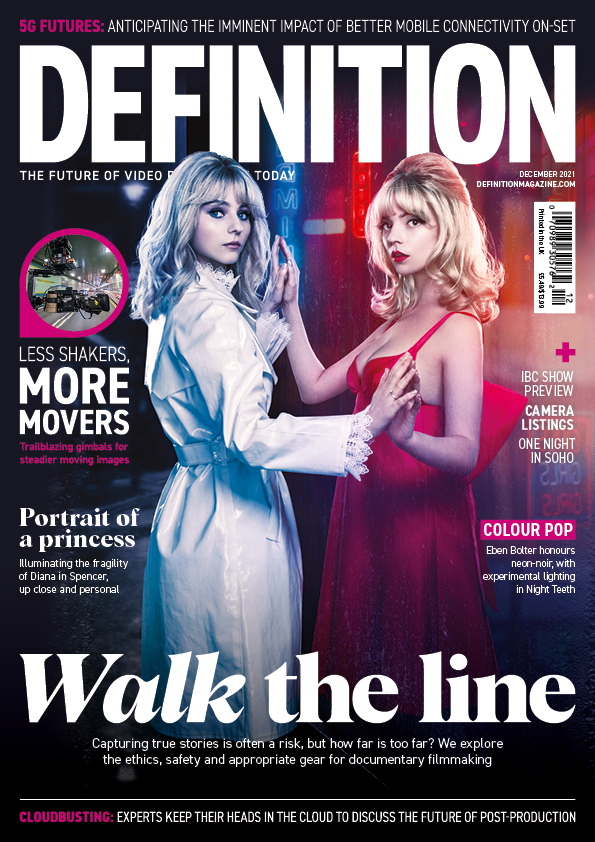 DEFINITION magazine side cover  December 2021