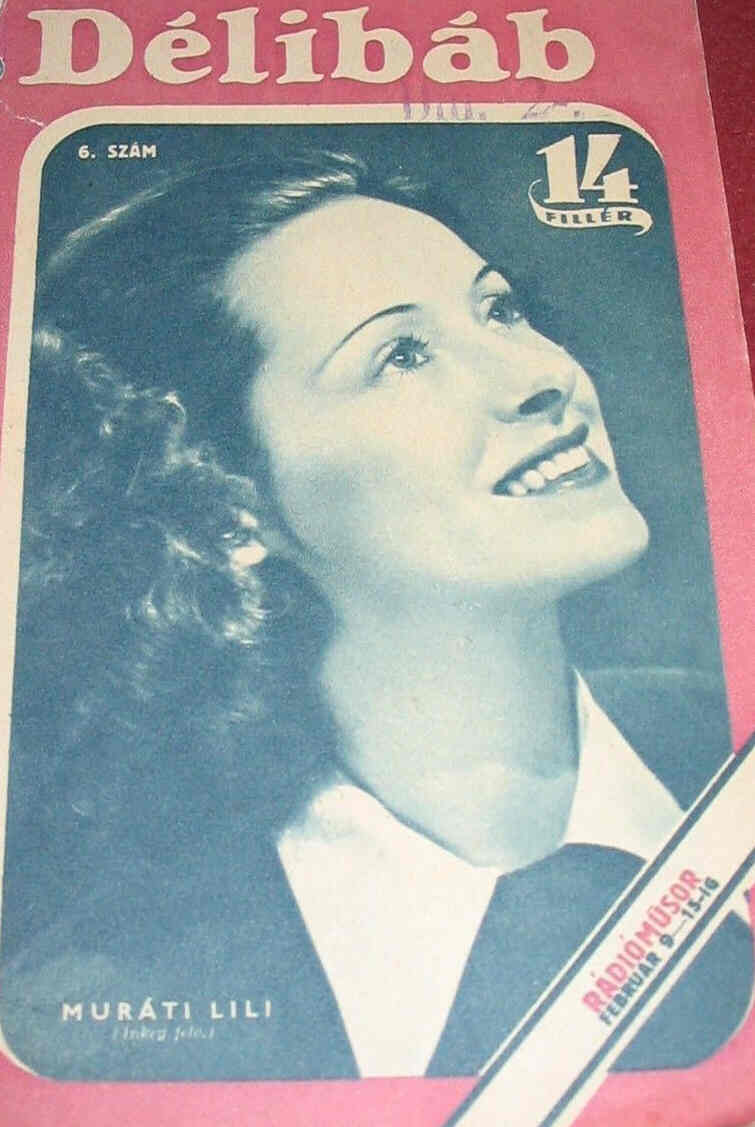 DELIBAB magazine side cover 9 February 1941
