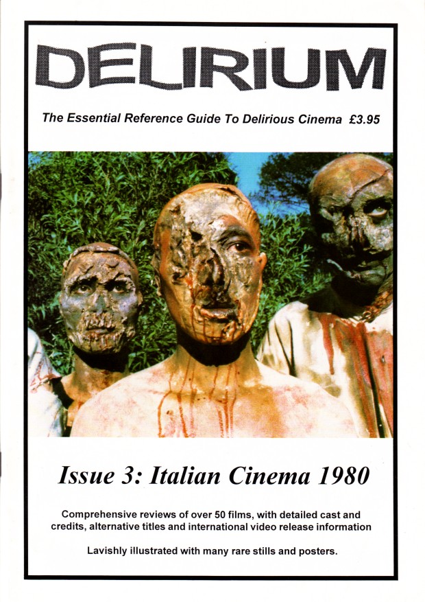 DELIRIUM magazine cover Issue 3  1995