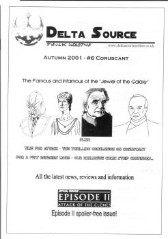 DELTA SOURCE magazine side cover Issue 6  2001