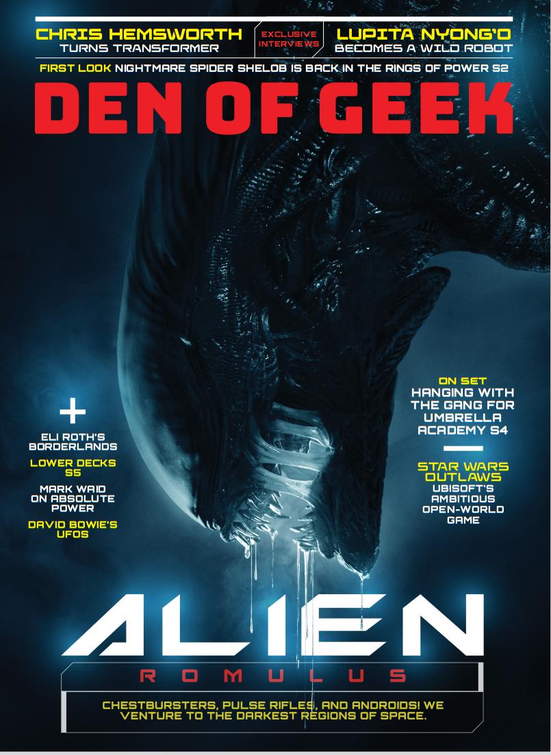 DEN OF GEEK magazine side cover Issue 14 Fall 2024