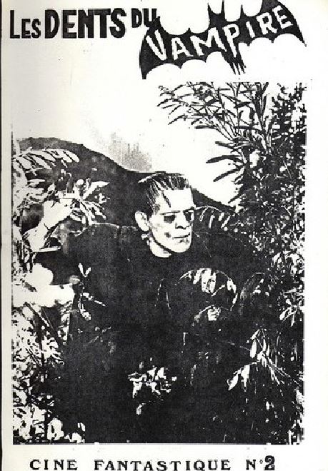 DENTS DU VAMPIRE magazine side cover Issue 2   1981