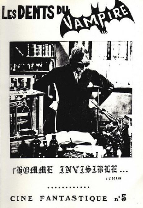 DENTS DU VAMPIRE magazine side cover Issue 5  March 1982