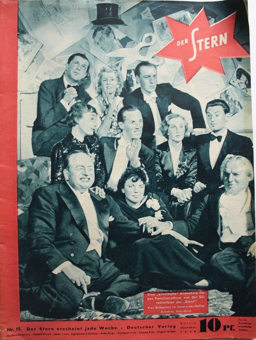 STERN | DER magazine cover Issue 15  1938