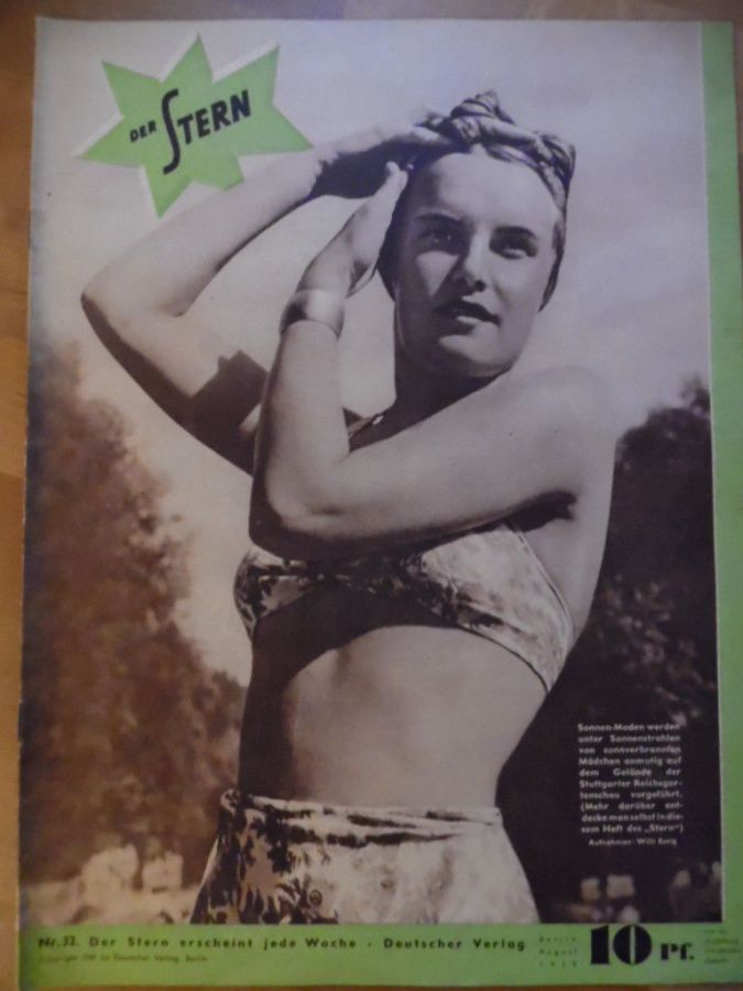 STERN | DER magazine cover Issue 32  1939