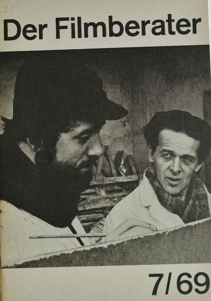 FILMBERATER (Ch) magazine cover Issue 7  1969