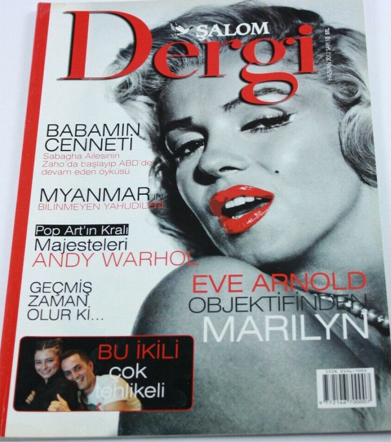 SALOM DERGI magazine cover Issue 13  June 2012