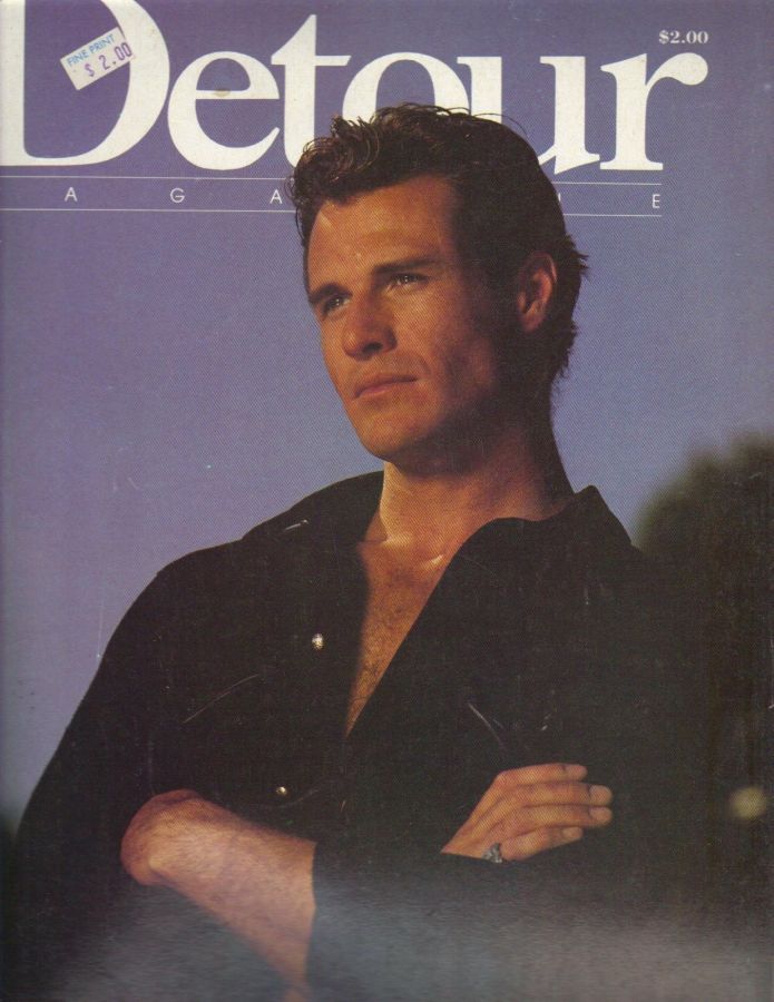 DETOUR magazine side cover January 1991
