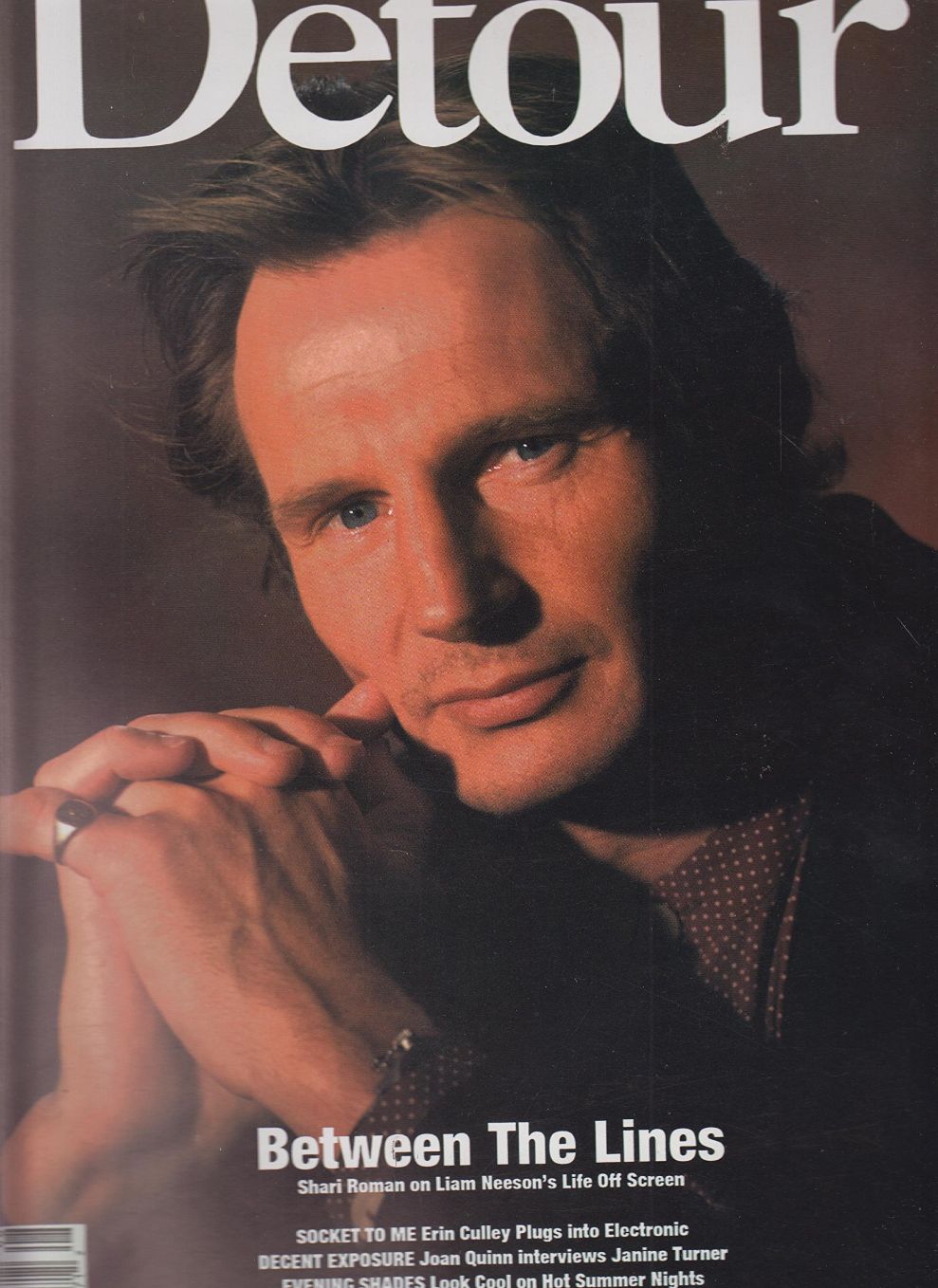 DETOUR magazine side cover  August 1991