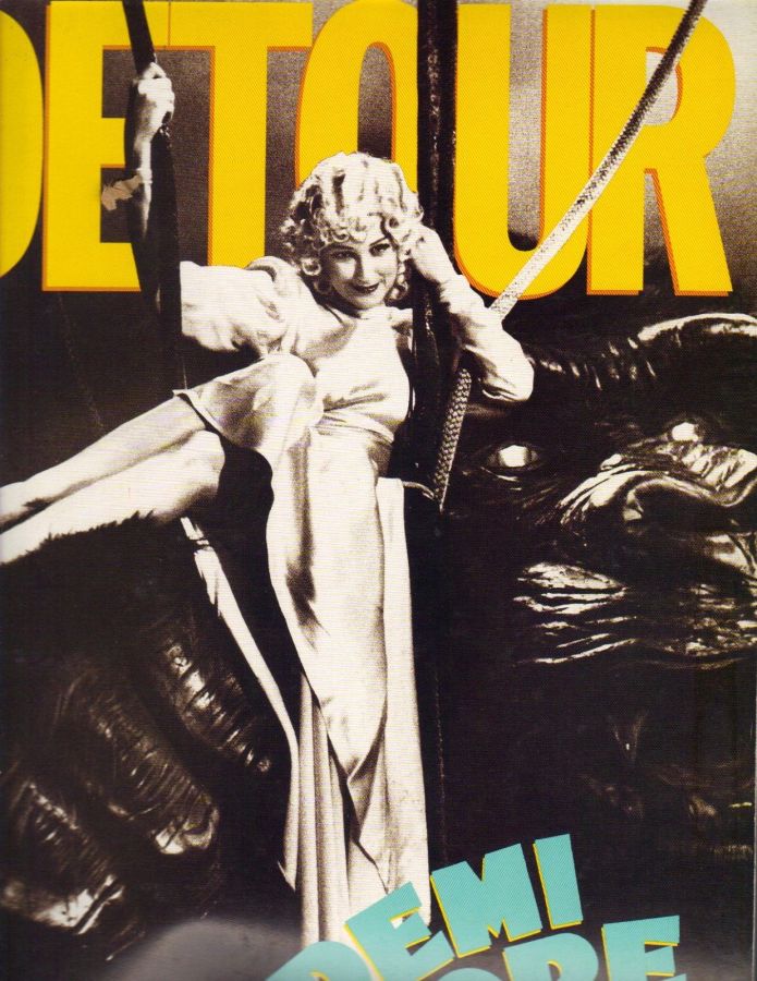 DETOUR magazine side cover April 1993