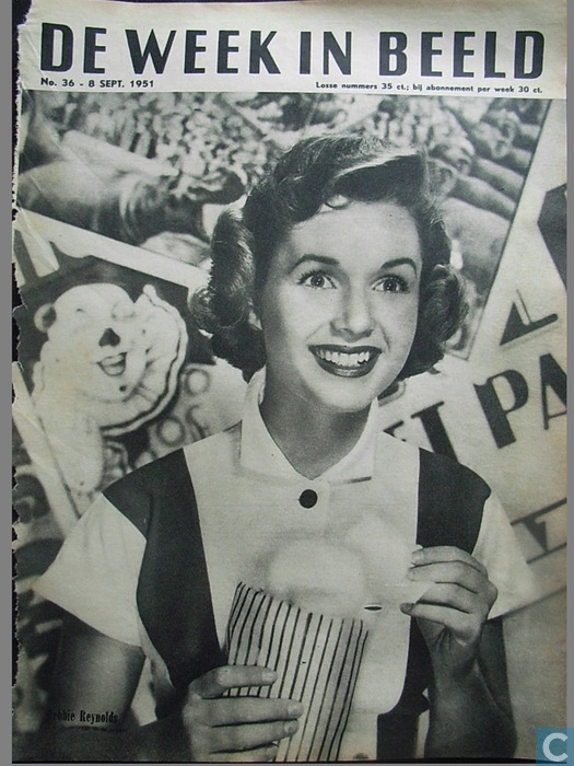 DE WEEK IN BEELD magazine side cover Issue 36 8 September 1951