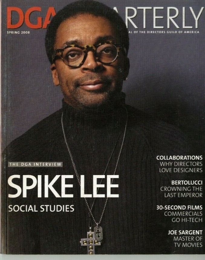DGA QUARTERLY magazine cover Spring 2008
