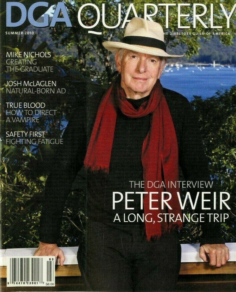 DGA QUARTERLY magazine cover Summer 2010