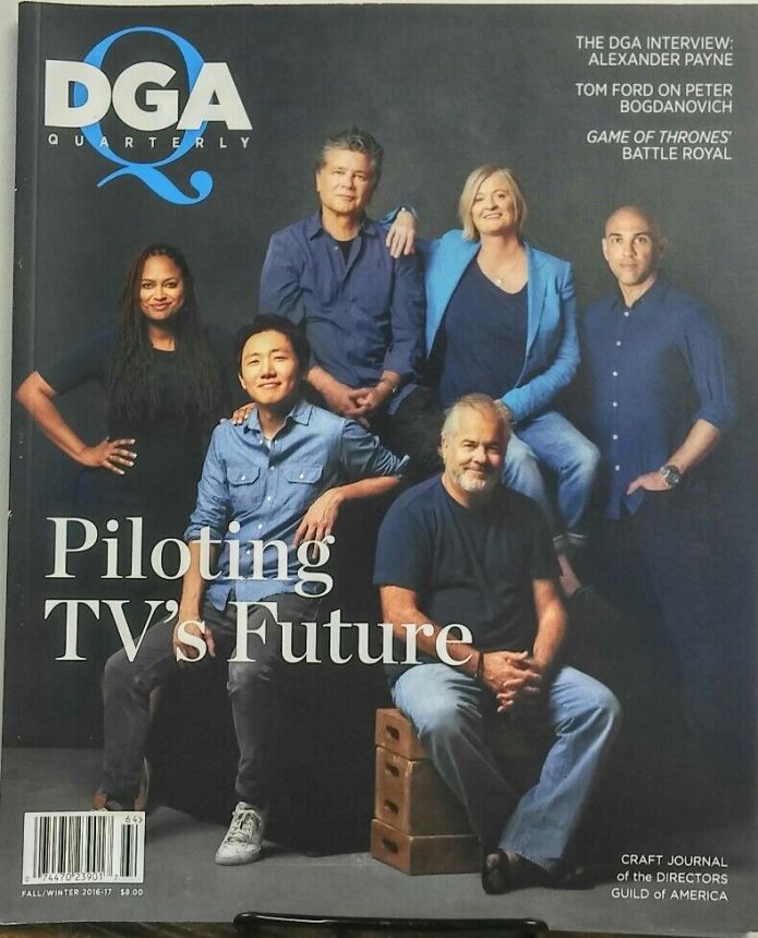 DGA QUARTERLY magazine cover Fall 2016