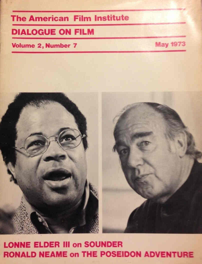 DIALOGUE ON FILM magazine cover Issue 17 Vol 2 #7 May 1973
