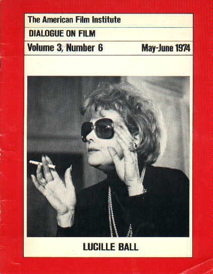 DIALOGUE ON FILM magazine cover Issue 26 Vol 3 #6 May/June 1974