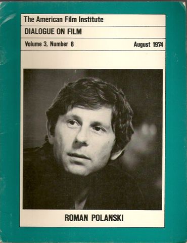 DIALOGUE ON FILM magazine cover Issue 28 Vol 3 #8 August 1974