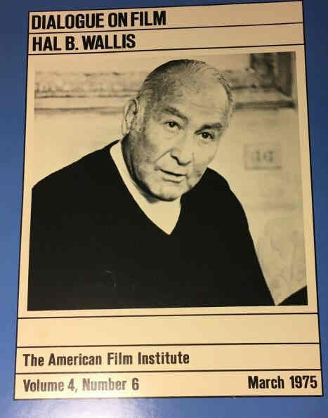 DIALOGUE ON FILM magazine cover Issue 34 Vol 4 #6 March 1975