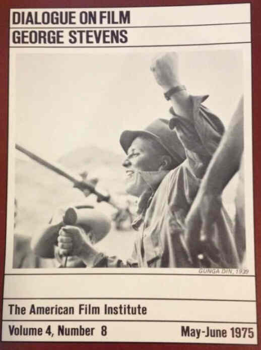 DIALOGUE ON FILM magazine cover Issue 36 Vol 4 #8 May/June 1975