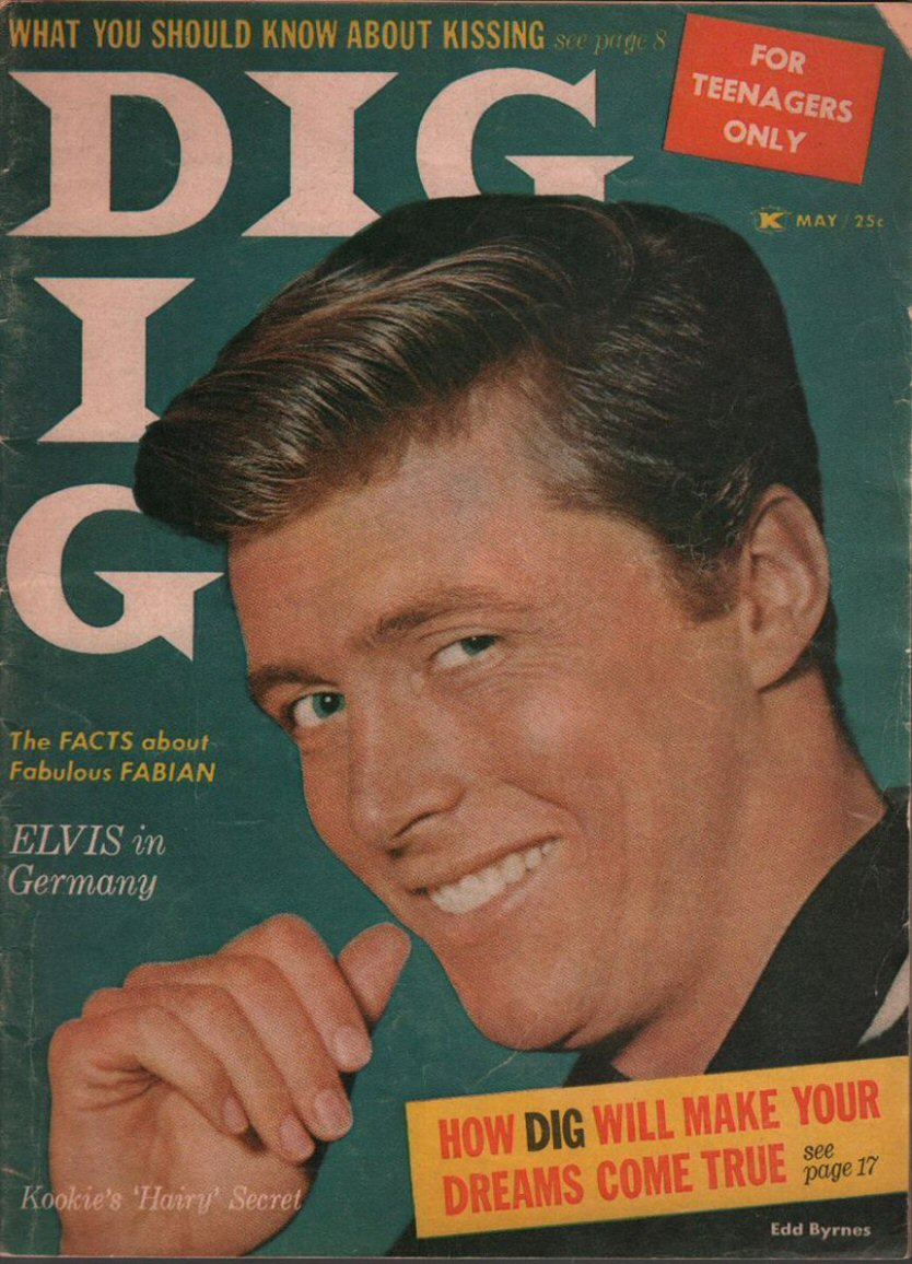 DIG magazine side cover  Vol 4 No  4  May 1959