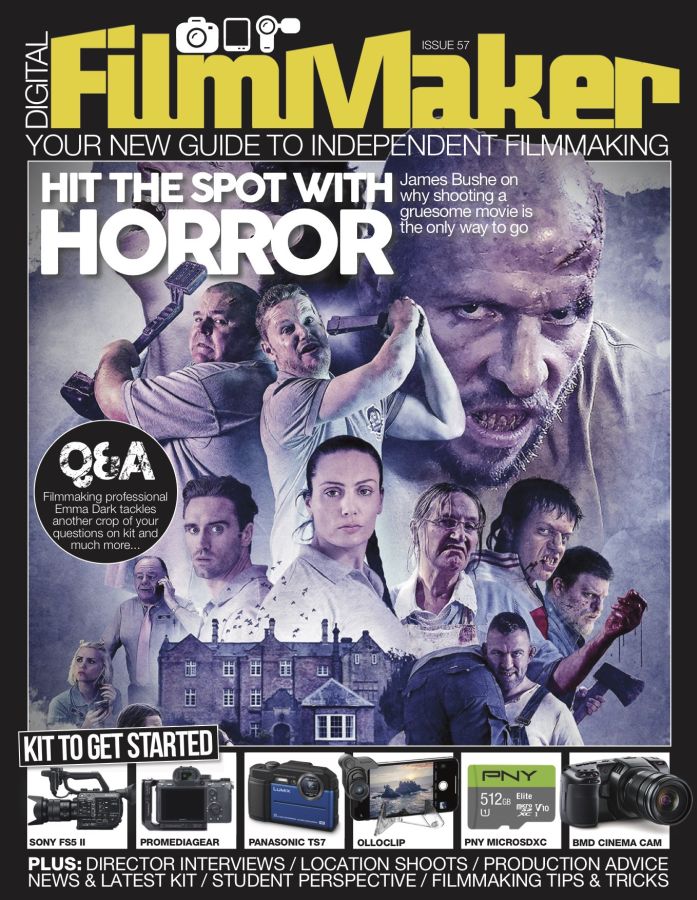 DIGITAL FILMMAKER magazine side cover Issue 57  July 2018