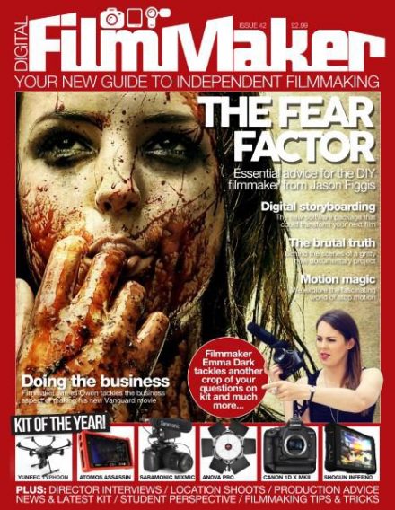 DIGITAL FILMMAKER magazine side cover Issue 42 January 2017
