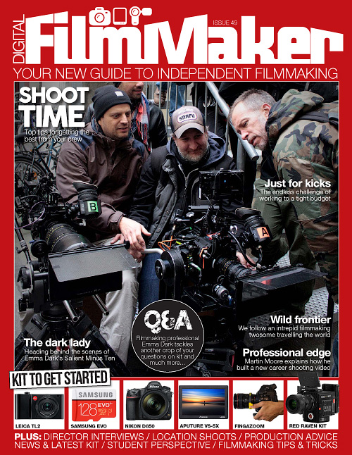 DIGITAL FILMMAKER magazine cover Issue 49 September 2017