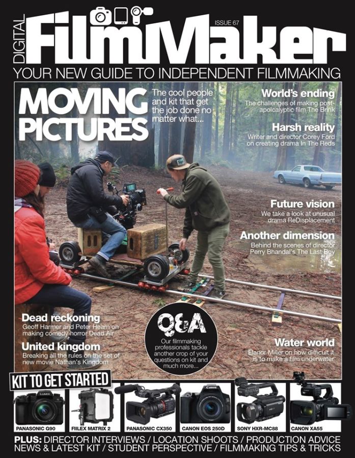 DIGITAL FILMMAKER magazine side cover Issue 67  May 2019