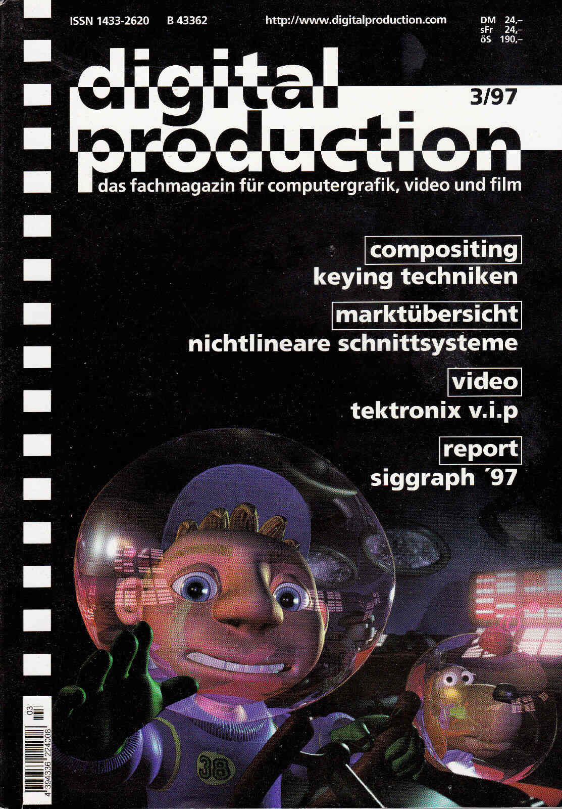 DIGITAL PRODUCTION magazine cover May/June 1997