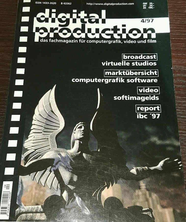 DIGITAL PRODUCTION magazine side cover July/August 1997